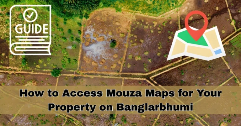 How to Access Mouza Maps for Your Property on Banglarbhumi